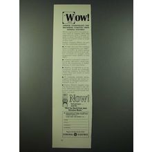 1965 General Electric Tungsten Ad