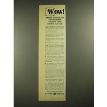 1965 General Electric Tungsten Ad - Wow!