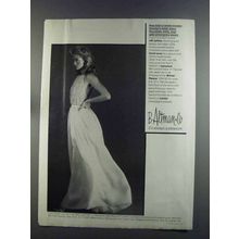 1982 B Altman & Co Halston Halter Dress Ad