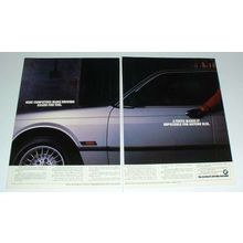 1986 BMW 735iSE Car Ad - Computers Make Driving Easier