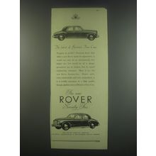 1949 Rover Seventy-Five Car Ad - The latest of Britain's fine cars