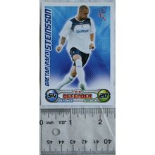 2008/09 Topps Match Attax Trading Card - Gretar rafn Steinsson, Bolton Wanderers