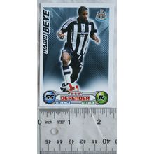 2008/09 Topps Match Attax Trading Card - Habib Beye, Newcastle United