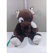 Build-A-Bear Brown Sugar Puppy Dog with White Eye Spot and Ears