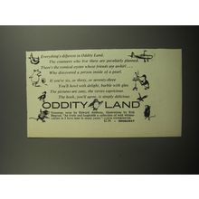 1957 Doubleday Book Advertisement - Oddity Land by Edward Anthony