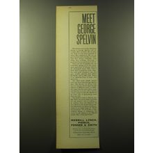 1960 Merrill Lynch Ad - Meet George Spelvin