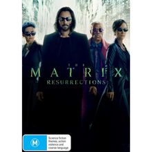 The Matrix: Resurrections DVD | Keanu Reeves | Region 4