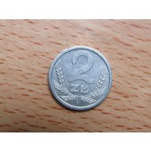 Poland 1989 2 Zlotych Coin