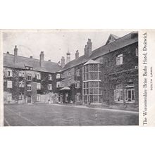 EC329 DROITWICH - THE WORCESTERSHIRE BRINE BATHS HOTEL -SOUTH LAWN. PRINTED P/C