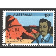 AUSTRALIA 1976: 19th CENTURY EXPLORERS - 18c GOSSE USED (G5)