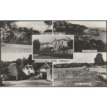 Roslin Hall Hotel, Torquay, Devon, c.1960 - Photochrom RP Postcard