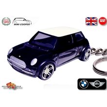 RARE KEY CHAIN BLACK BMW NEW MINI COOPER CUSTOM Ltd Ed.