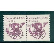 1904 10.9c Hansom Cab Fine MNH Dry Gum CNP Left 2 W0087