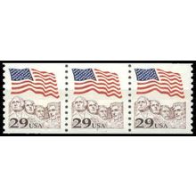 2523 29c U.S. Flag Very Fine MNH PNC 7/3 W1592