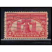 Used 627 2c Liberty Bell Fine RA2192