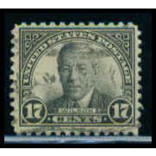 Used 697 17c Woodrow Wilson Fine M09584