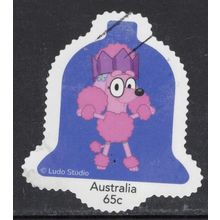 AUSTRALIA: 2024, MERRY CHRISTMAS BLUEY, USED SELF-ADHESIVE MY STAMP. 104