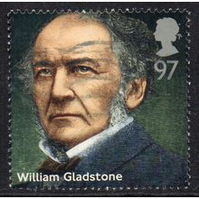 GB 2014 Prime Ministers - William Gladstone 97p Used