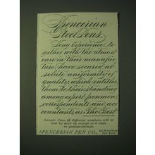 1900 Spencerian Pens Ad