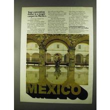 1972 Mexico Tourism Ad - Your Convention Dollar