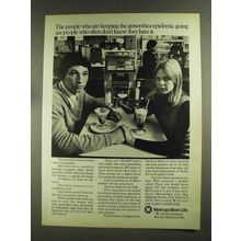 1972 Metropolitan Life Insurance Ad, Gonorrhea Epidemic