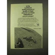1974 Charter Arms Undercover .38 Spl. Revolver Ad