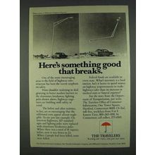 1978 The Travelers Insurance Ad - Good That Breaks