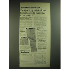 1974 Norm Thompson Tryoleans Pants Ad - Designed by professional loafers