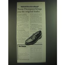1974 Norm Thompson Bass Weejuns Shoes Advertisement