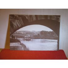 1892, BARGE AT COOPER BRIDGE HUDDERSFIELD Yorkshire KIRKLEES museum postcard =