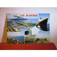 multiview, LE HAVRE, FRANCE unused vintage postcard (a) #