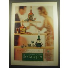 1959 De Kuyper Cordials Ad - The best Crme de Menthe in the world