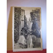 ST. KATHARINEN, DANZIG, GDANSK, POLAND unused vintage postcard =