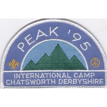 Scout Badge UK Jamboree - Peak 1995 - Chatsworth (J1)