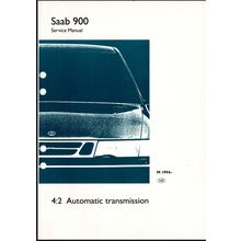 Saab 900 Automatic Transmission Workshop Manual 1994 199321564 PDF