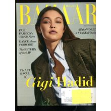 Harper's Bazaar 2021 "The ART & SOUL OF GIGI HADID" FALL FASHIONS TOUR DE FORCE