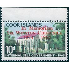 Cook Islands 1965 10d Churchill Commemoration SG180 MNH