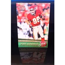 TONY GONZALEZ 2000 PACIFIC FOOTBALL CARD #178