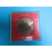 GB 1982 SEFTON Horse of the Year Solid Bronze Commemorative Cased