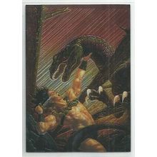 CONAN series 3 ' ALL CHROMIUM card # 51 (1996)