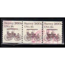 Used 1907 18c Surrey Barely Clears PNC 15/3 PA2460