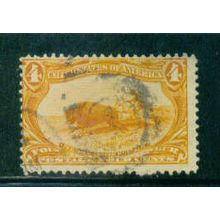Used 287 4c Indian Hunting Buffalo Average Plus C0187