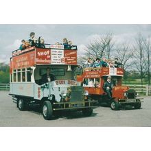 West Bromwich Fun Bus Buses 1980s Birmingham Postcard