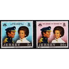 Jersey. 1973 Set(2) S.G.97/98 Used