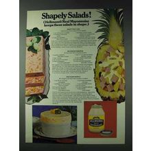 1978 Hellman''s Mayonnaise Ad - Frosty Fruit Loaf