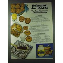 1978 Hellmann's Mayonnaise Ad - Bubble Buns