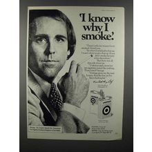 1978 Vantage Cigarette Ad - I Know Why I Smoke