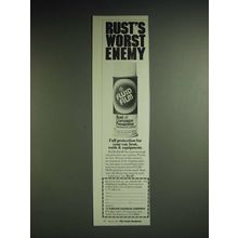 1985 Eureka Chemical Fluid Film Rust & Corrosion Preventive Ad - Rust's worst