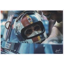Sebastien Vettel F1 Motor Racing Driver Rare Postcard