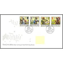 1992 GB FDC - The Civil War 1642-51 - Typed Address